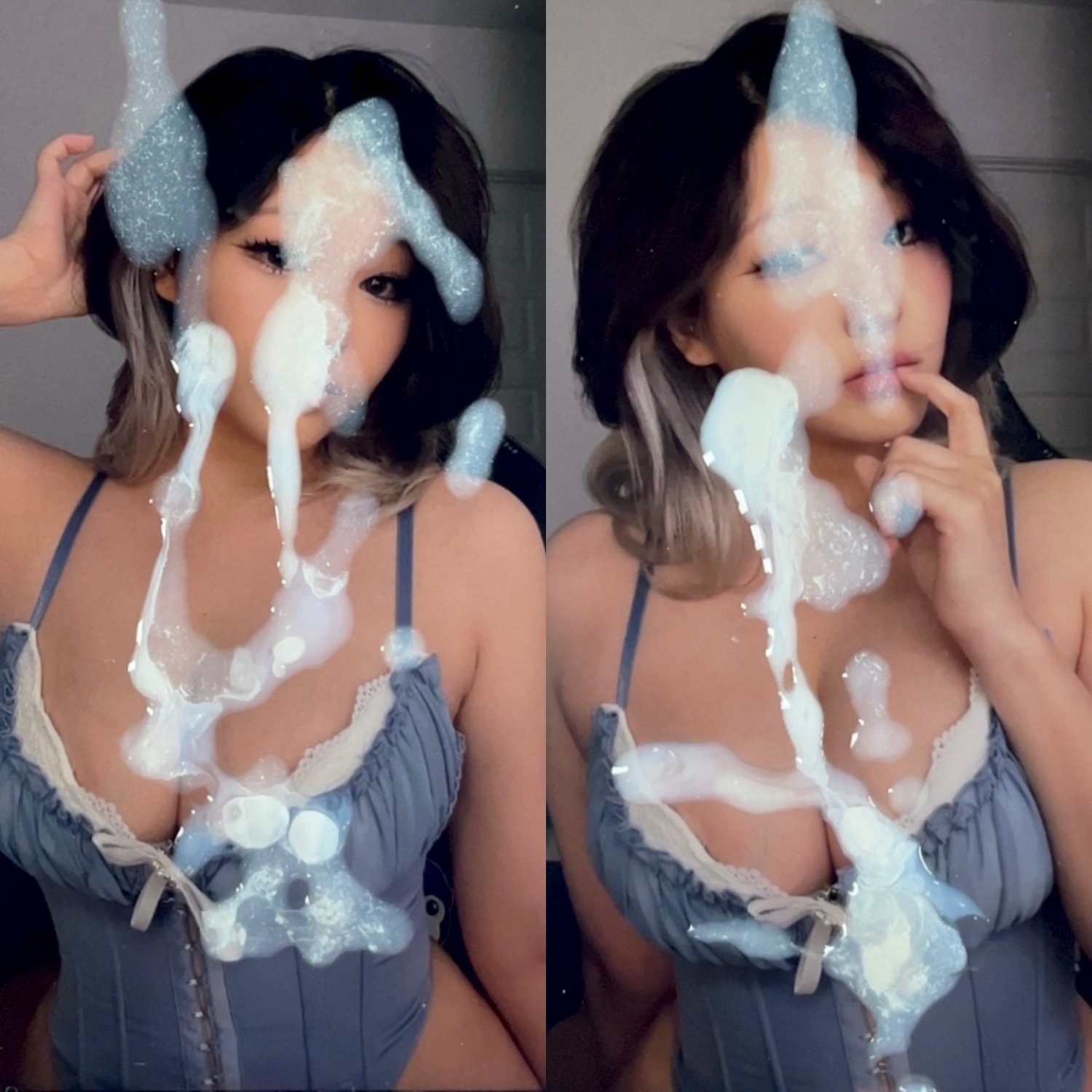 Hyoon Cum Tribute #11 - Split Screen #SYNIK1jY