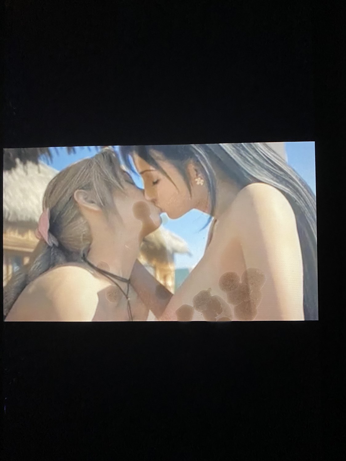 Tifa and Aerith Cumtribute #cAO68rET